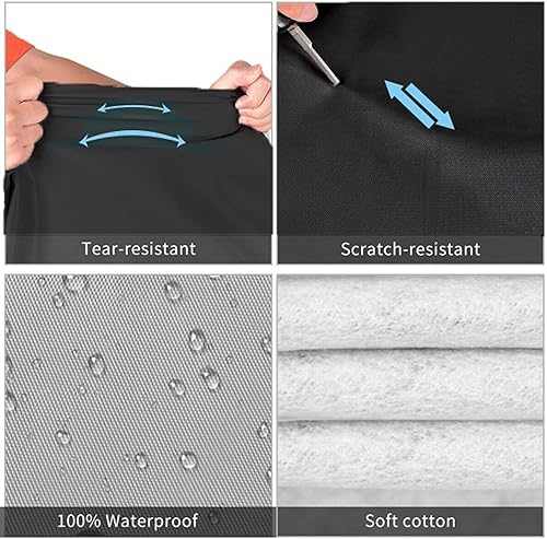 Miniatura 3 de Funda para automóvil compatible con Dacia Duster Logan Mcv Sandero para exteriores, 100% impermeable, resistente al viento, a prueba de polvo,