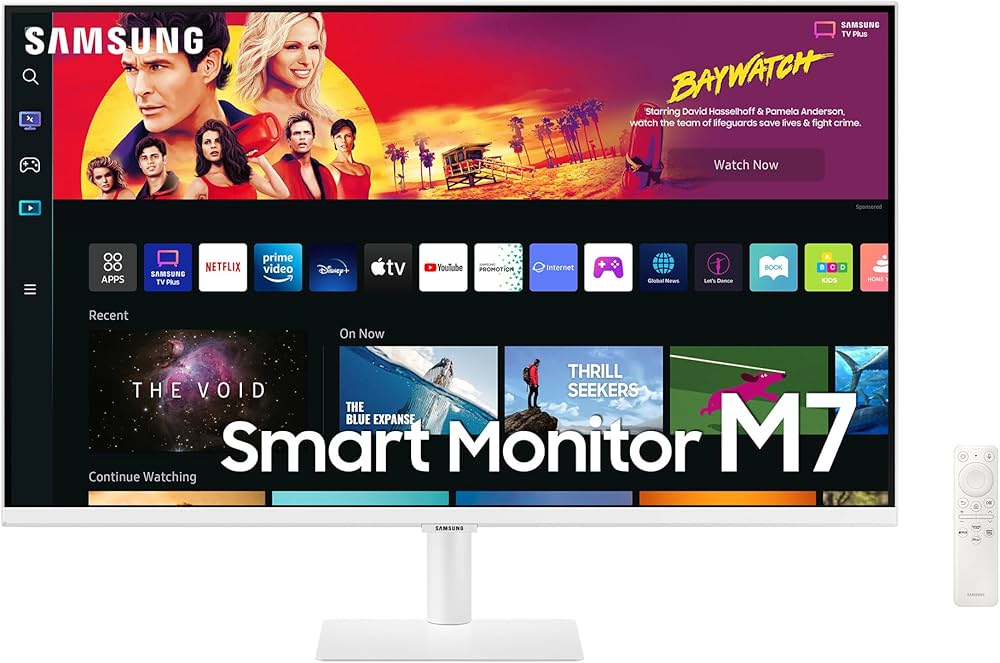 Samsung M7 Smart Monitor S32BM701UP 32 Zoll, VA-Panel, Bildschirm 