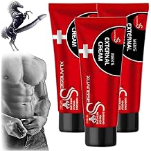 XBS Mens External Cream - L 50 ml Mens Energy Strength Massage JJLBRO Long Lasting Tomarine Male Growth & Hardening Delay Pack of 3
