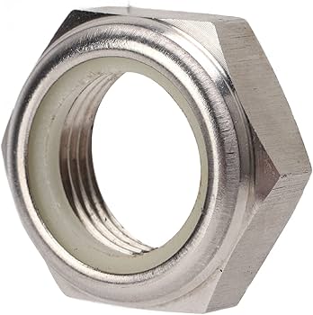 Amazon.com: 90185‑22043 Self Locking Nut, 2pcs Stainless Steel
