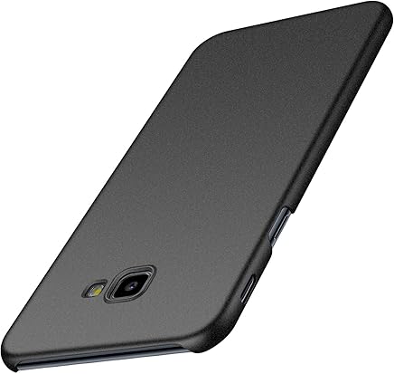 anccer Funda para Samsung Galaxy J4 Plus [Serie Colorida] [Ultra-Delgado] [Ligera] Anti-rasgu?os Estuche para Galaxy J4 Plus (Grava Negro)