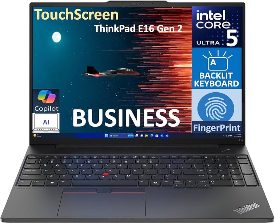 Amazon.com: Lenovo ThinkPad E16 Gen 2 AI Powered Laptop 16.0