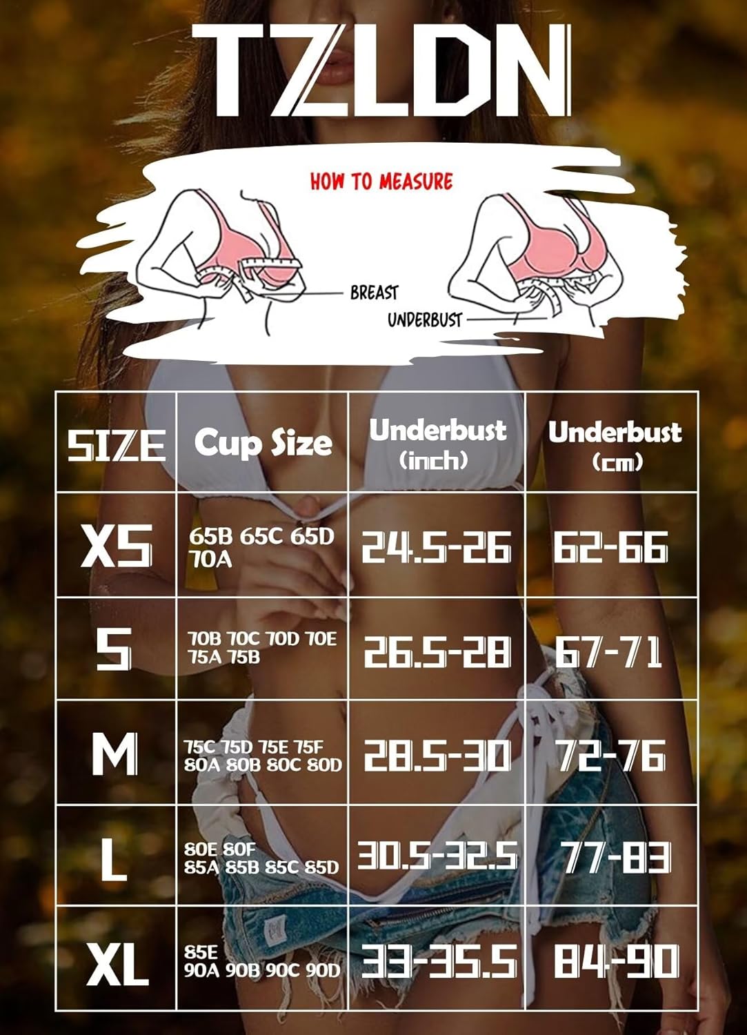 TZLDN Triangle Bikini Top for Women String Bathing Suit Tops Padded Swimsuit Sexy Tie Back Swim Suit - Image 7