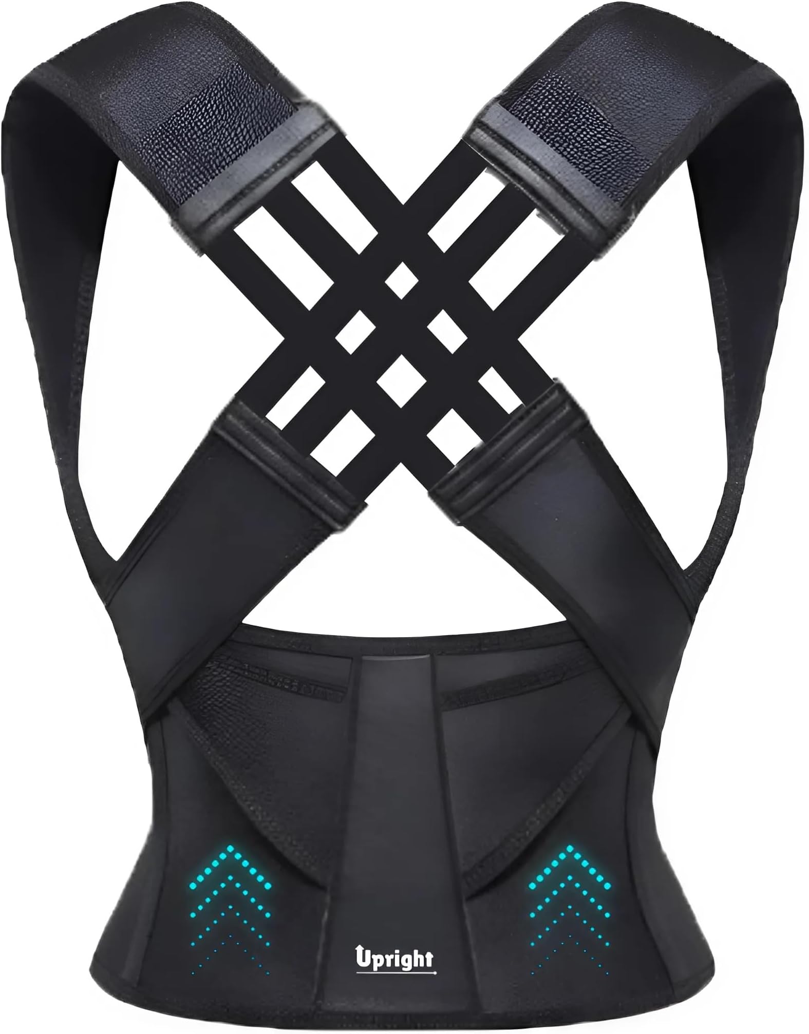 - Upright Neoprene Posture Corrector Belt | Shoulder, Back Support Belt | Back Straightener Brace | For Spine & Body Posture Correction | For Men & Women | Universal Fit - Style 04