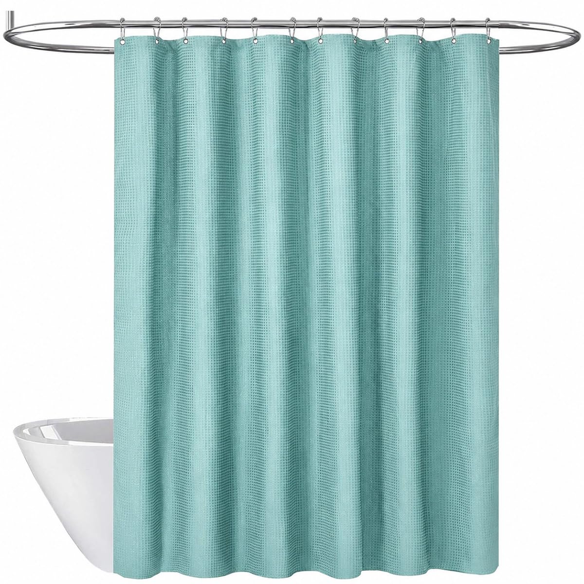 Rideau de douche imperméable et anti-rouille pour une salle de bain sèche