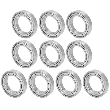 Ball Bearing, 10Pcs Wheel Bearing Stainless Steel Good Corrosion Resistance for Inline Skates for Longboards