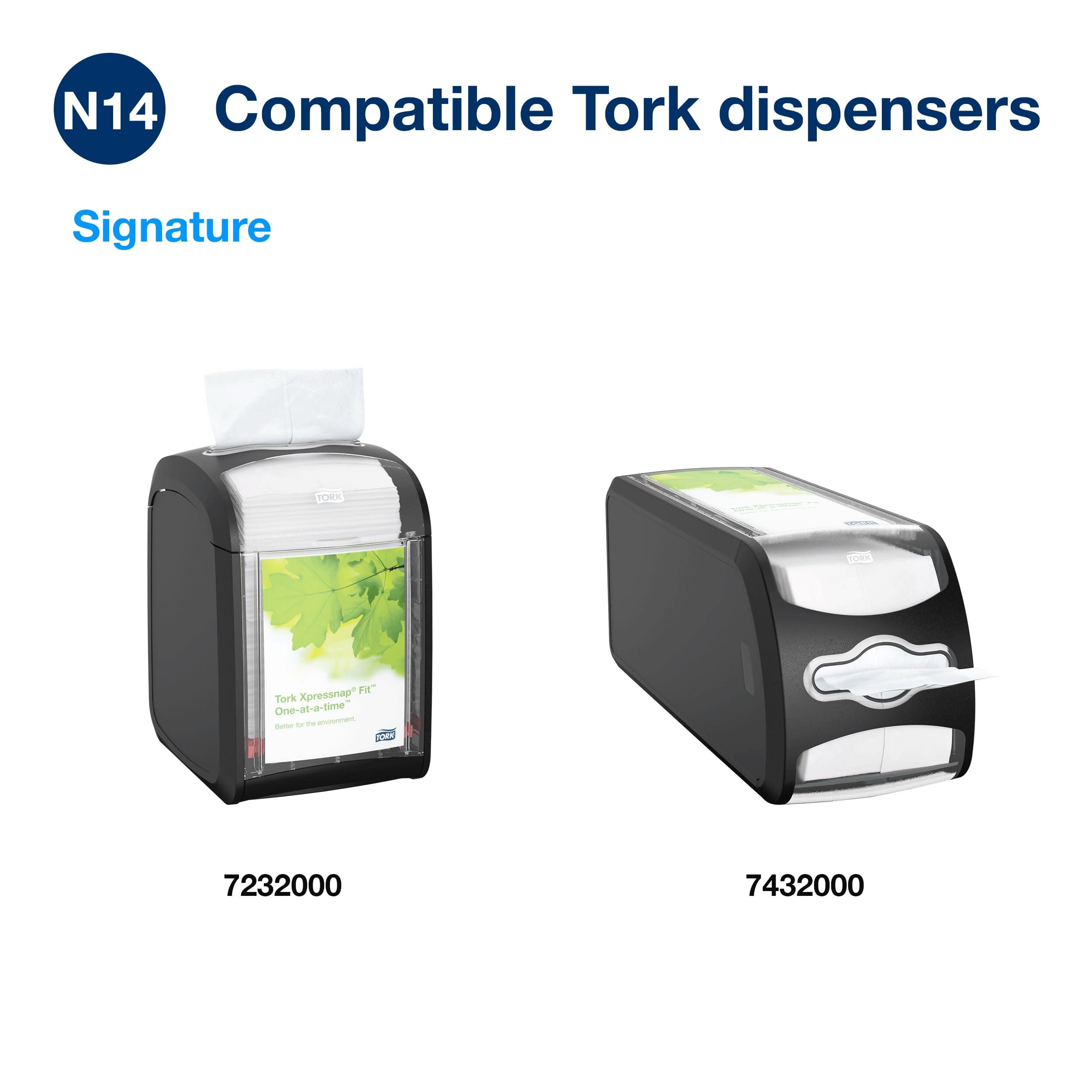 Amazon.com: Tork Xpressnap Fit Natural Dispenser Napkin N14, C