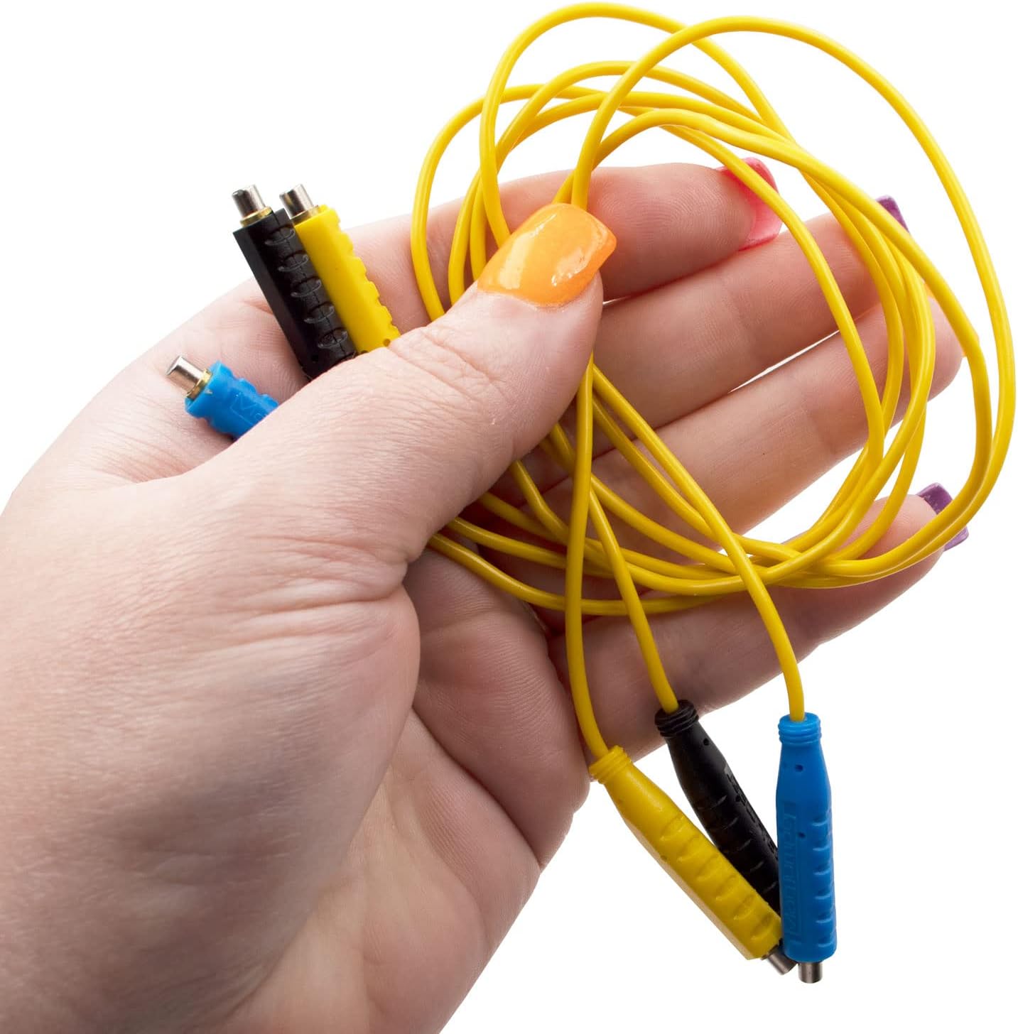 Supplying Demand Magnetic Test Lead 3 Pack 20 Inch Magjumper 30 VAC Yellow Blue Black