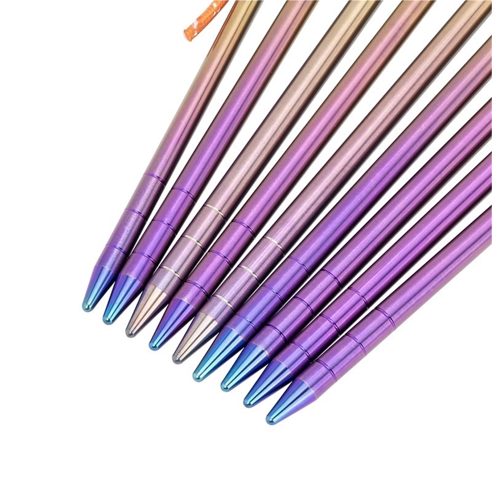 Śledź namiotowy, Śledź namiotowy, wytrzymały, wykonany ze stopu tytanu, ultralekki, wiatroodporny, do namiotów kempingowych(40CM 6PCS)