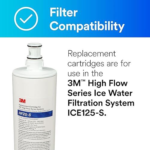 Miniatura 2 de 3M Water Filtration Products Replacement Cartridge HF25-S for High Flow Series ICE125-S System. 5615203 (Case of 6)