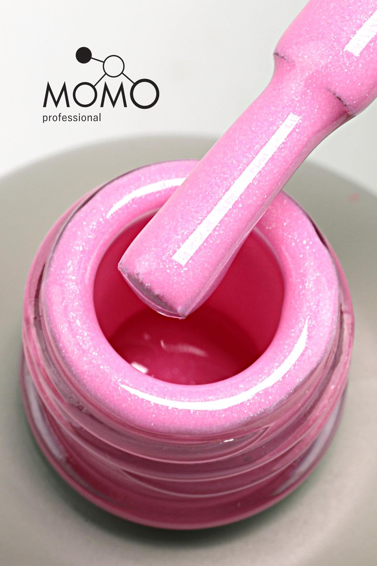 MOMO professional Kalıcı Oje S009 Simli Soğuk Pembe 4 ml