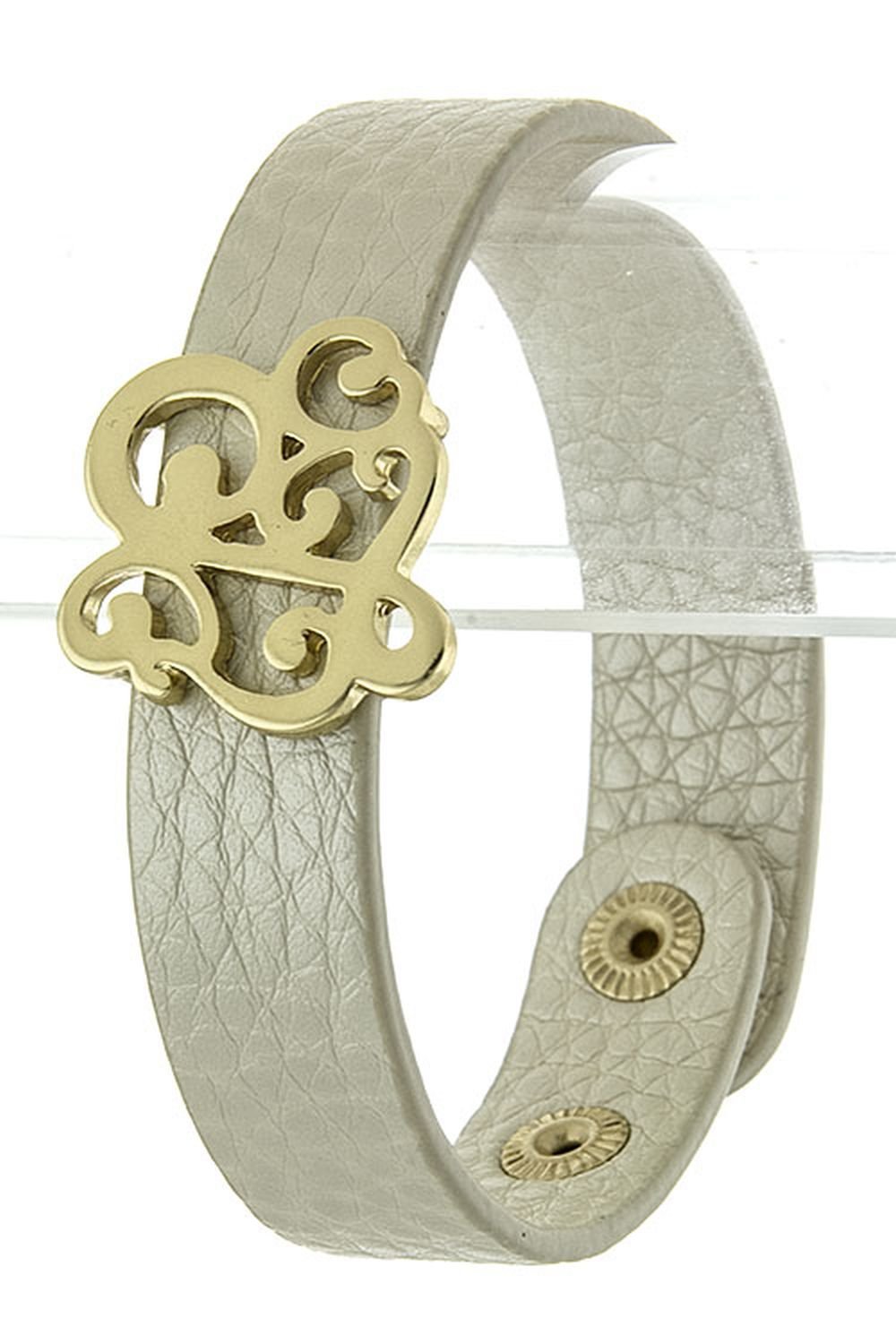 Karmas Canvas Letter T Bracelet