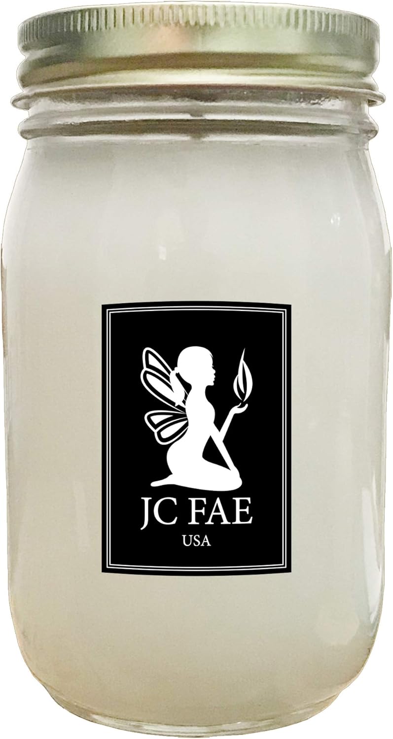 Unscented Mason Jar Candle Large Soy Wax