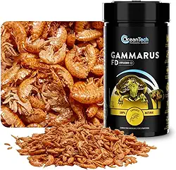 Ração Para Peixes E Tartarugas Gammarus FD 11G OCEAN TECH