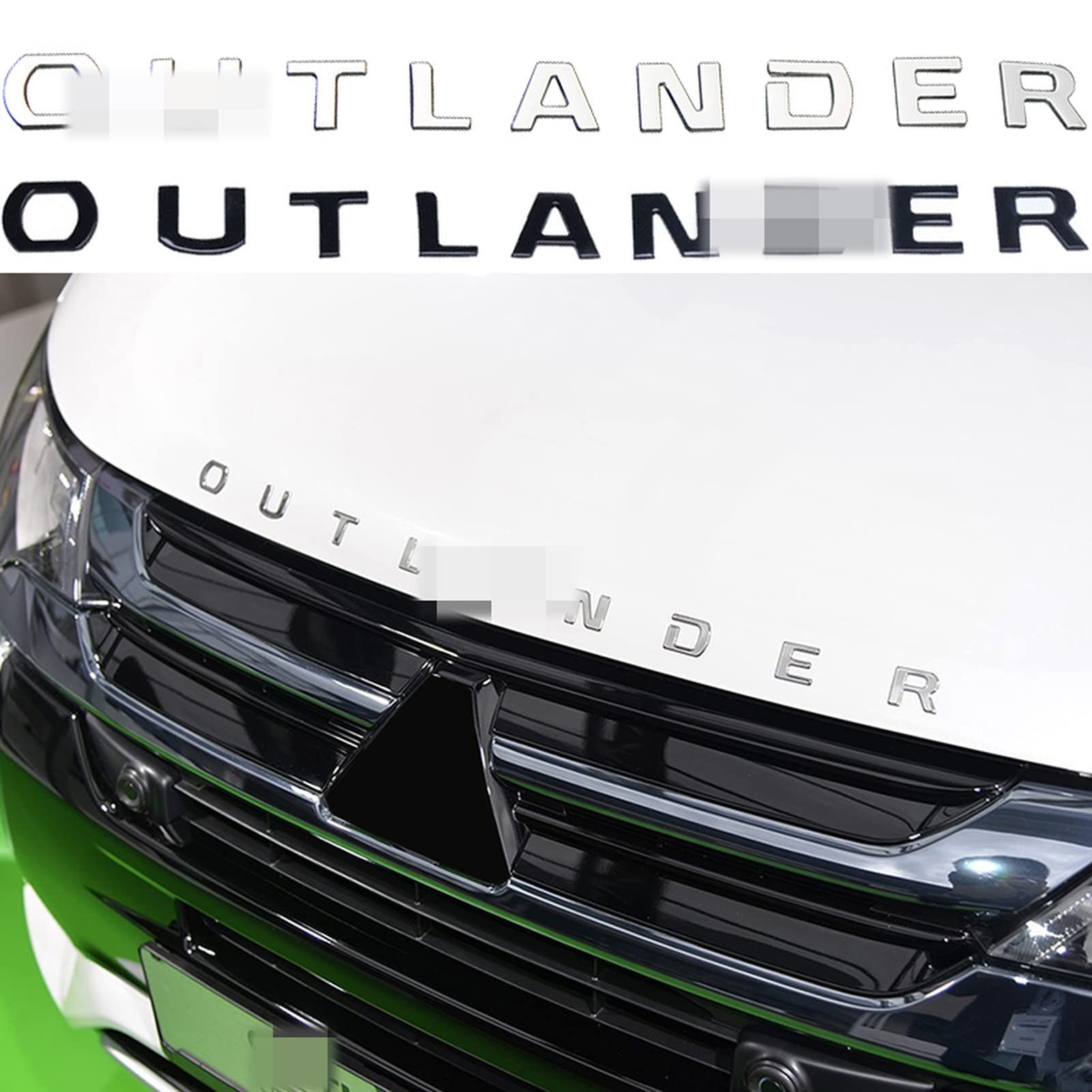 Buy Car Emblem Sticker 3D Letters Nameplate Front Hood Logo, For ...