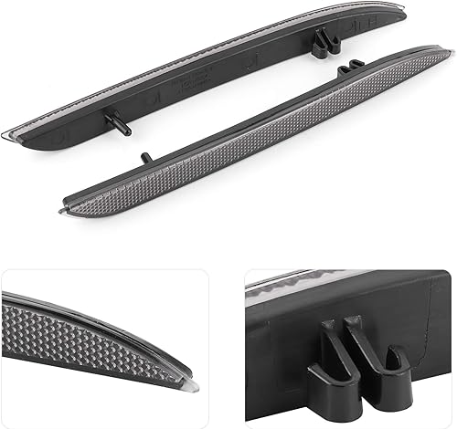 Miniatura 9 de Fydun Reemplazo del reflector de luz de parachoques trasero exterior para Ford Mustang 20152017