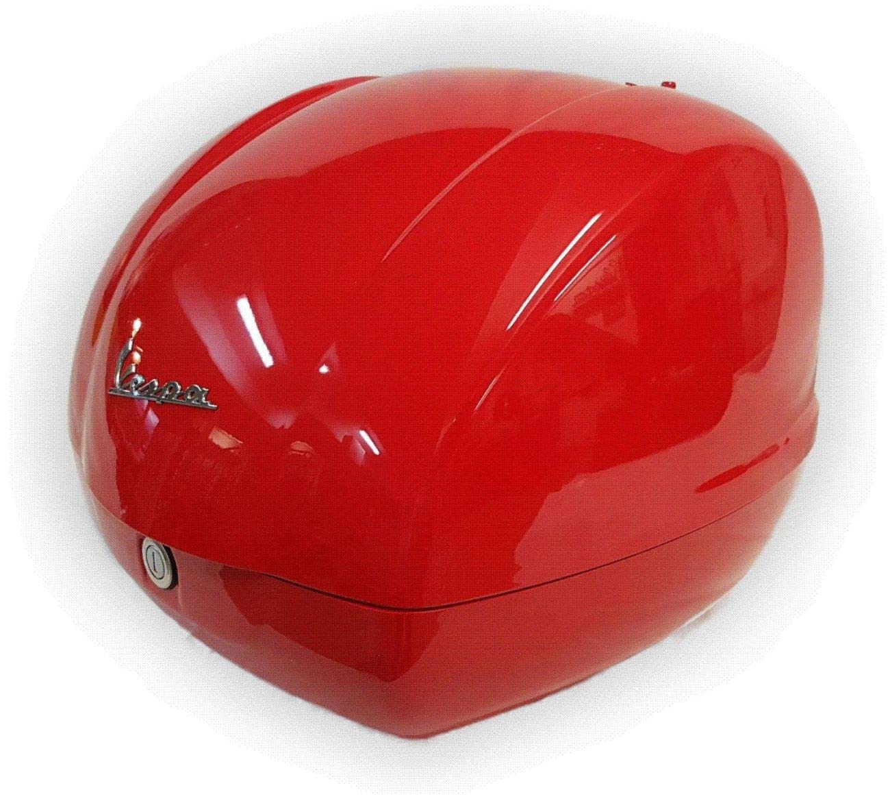 Vespa Bauletto Originale Topcase 36 Litri GTS Super 125 300 - Rosso Dragon 894 - Fino al 2014