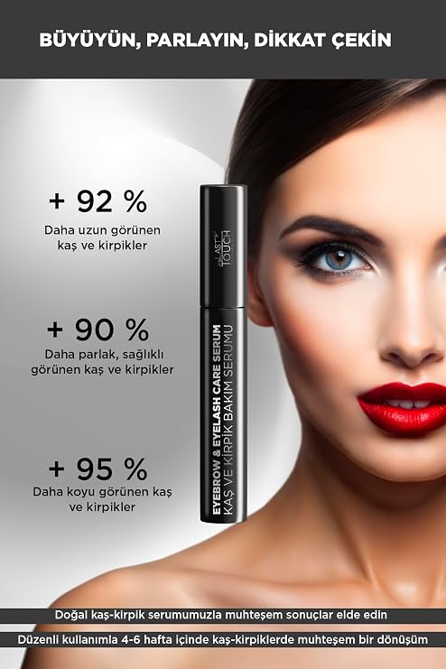 Kaş ve Kirpik Bakım Serumu, Besleyici ve Güçlendirici 8 ML (Kolajen, Keratin, Biotin)