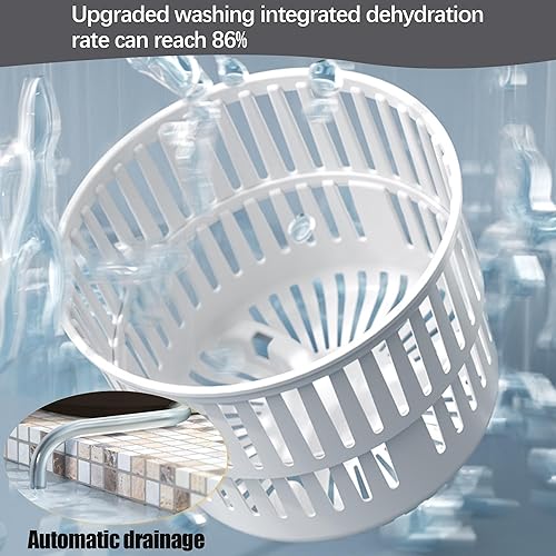 Miniatura 5 de Lavadora portátil, lavadoras de ropa interior, lavadora plegable con capacidad de 15 litros, ropa interior profundamente limpia para apartamentos,