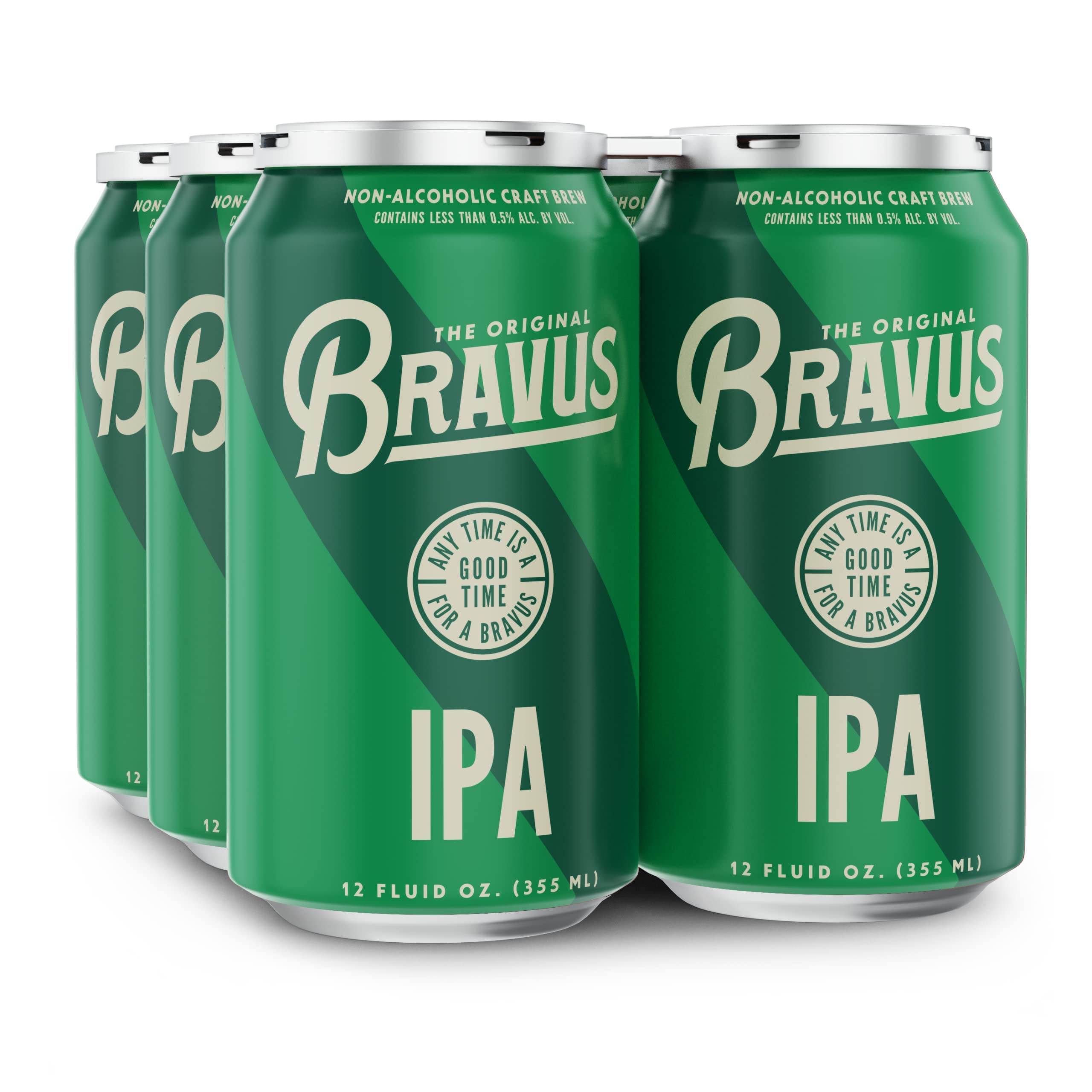 Buy Bravus NonAlcoholic IPA 6 Pack x 12 Fl Oz Cans India Pale Ale