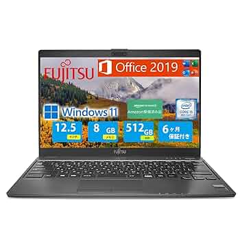 富士通 LIFEBOOK U938/T i5-8250U Win11搭載 Amazon.co.jp: 【整備済み品】 富士通 ノートPC FUJITSU