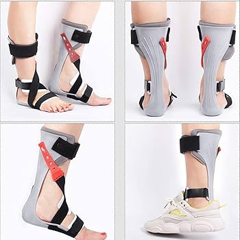 Amazon.co.jp: 足首の足装具サポートAFOブレース、脳卒中片麻痺