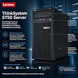 Lenovo Server ThinkSystem ST50 - CPU Intel Xeon E-2224G, 32 GB di RAM ECC, 2 SSD da 1 TB, Win Server 2025 Standard (ricondizionato) - 3