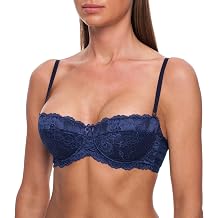 frugue Strapless Push Up Bra Multiway Balcony Balconette Padded UK