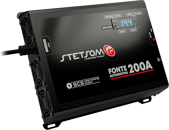 Stetsom Infinite Black 200A High Voltage Power Battery Supply Charger