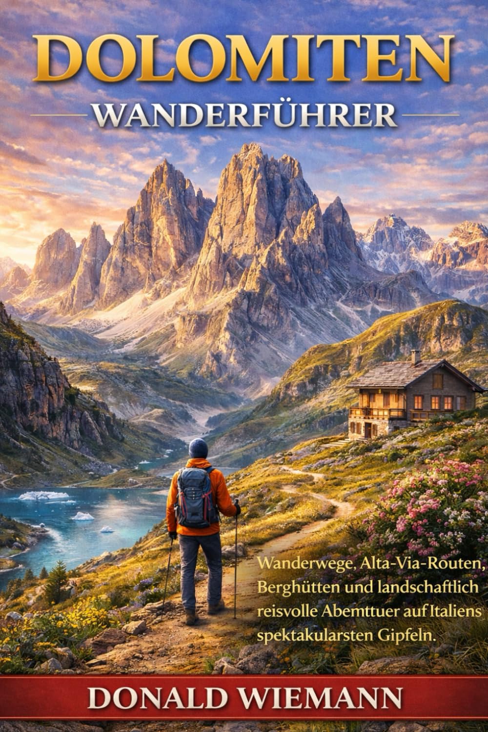 Dolomiten-Wanderführer: Wanderwege, Alta-Via-Routen, Berghütten und landschaftlich reizvolle Abenteuer auf Italiens spektakulärsten Gipfeln