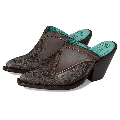 Corral Boots Lady Inlay Embroidery Studs Mule Women
