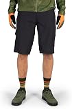 Endura Hummvee Cycling Shorts with Liner | Detatchable Liner | Urban and Trail Shorts | Padded Comfort | Cargo Storage | Clickfast Shorts Black - 2
