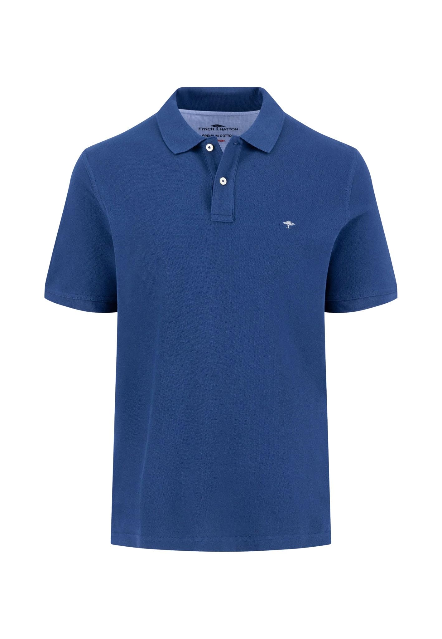 Fynch-Hatton Men's Midnight Premium Cotton Polo Shirt, L