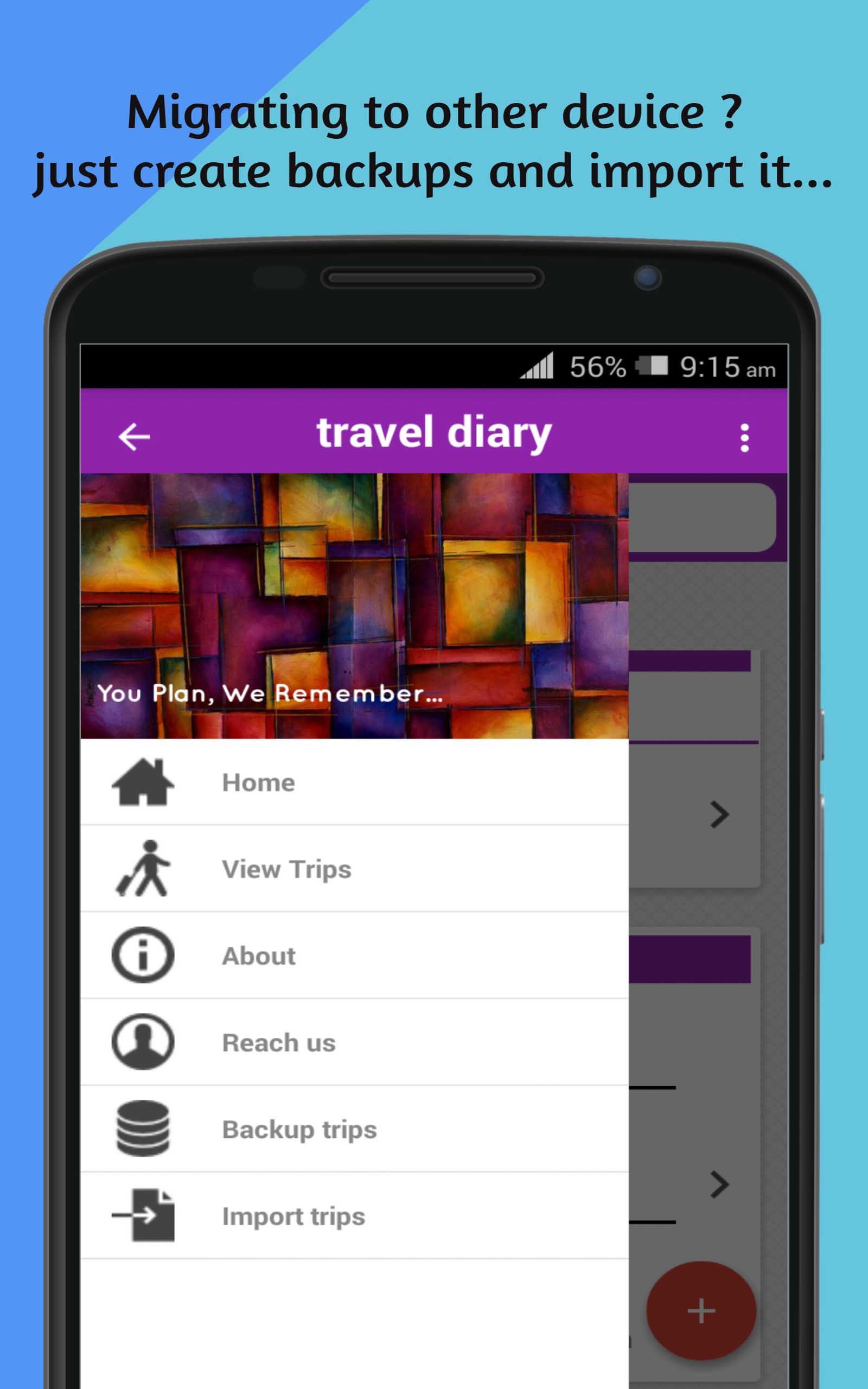 Travel Diary App on Amazon Appstore