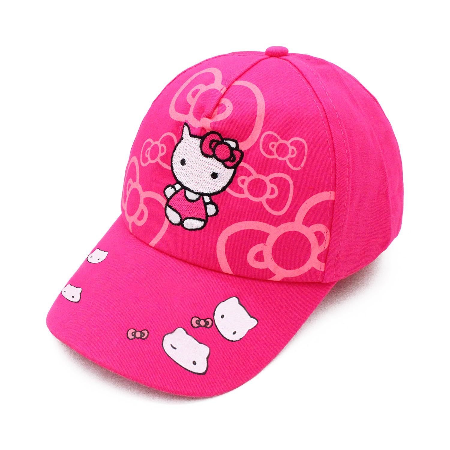 VRITRAZ Kids Unisex Baseball Cap for Boys & Girls | Multiple Design, Adjustable Strap | Casual Cap (Age 4–12)