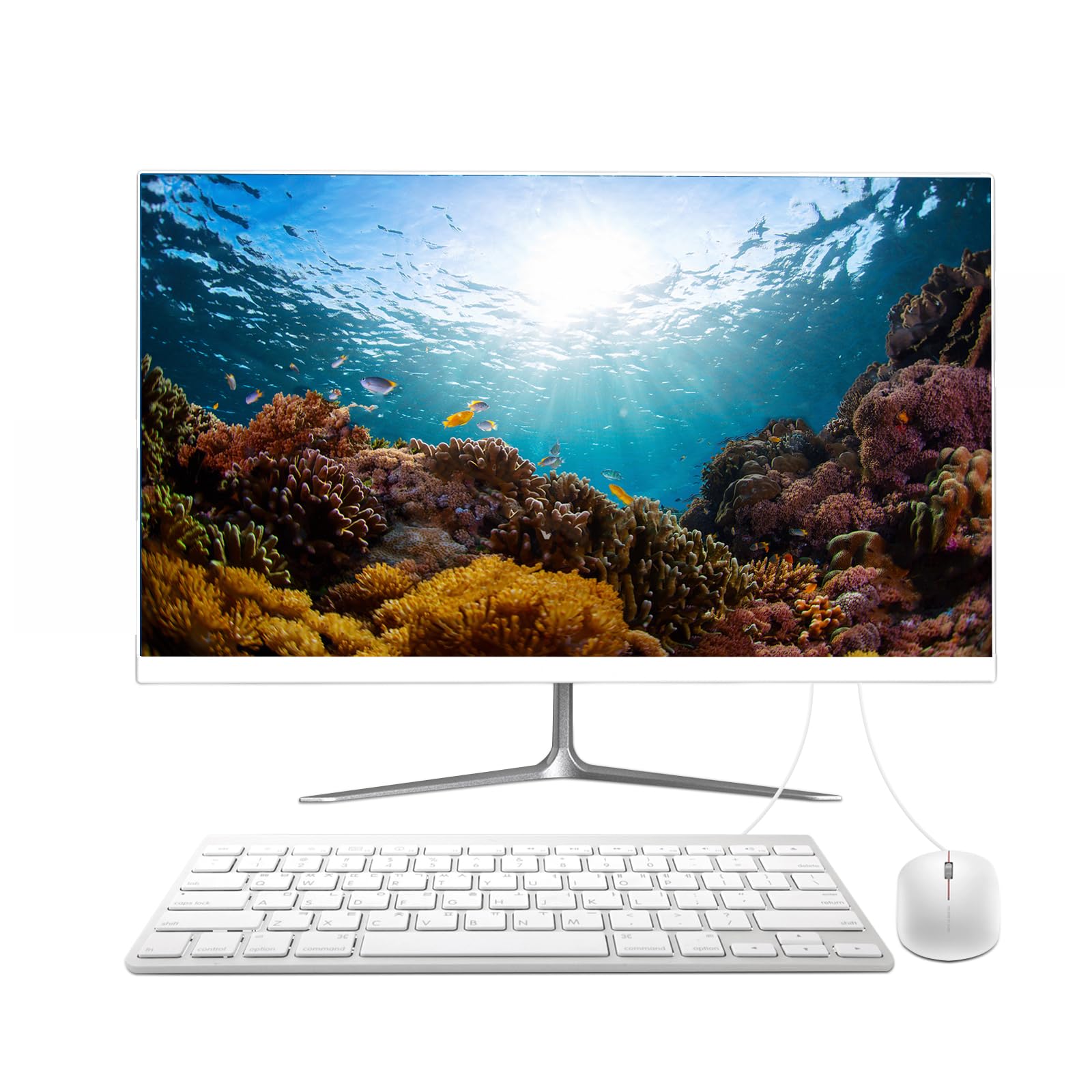 All-in-One Desktop PC, 23.8” AMD Ryzen5-3500U, 8GB RAM, 512GB SSD