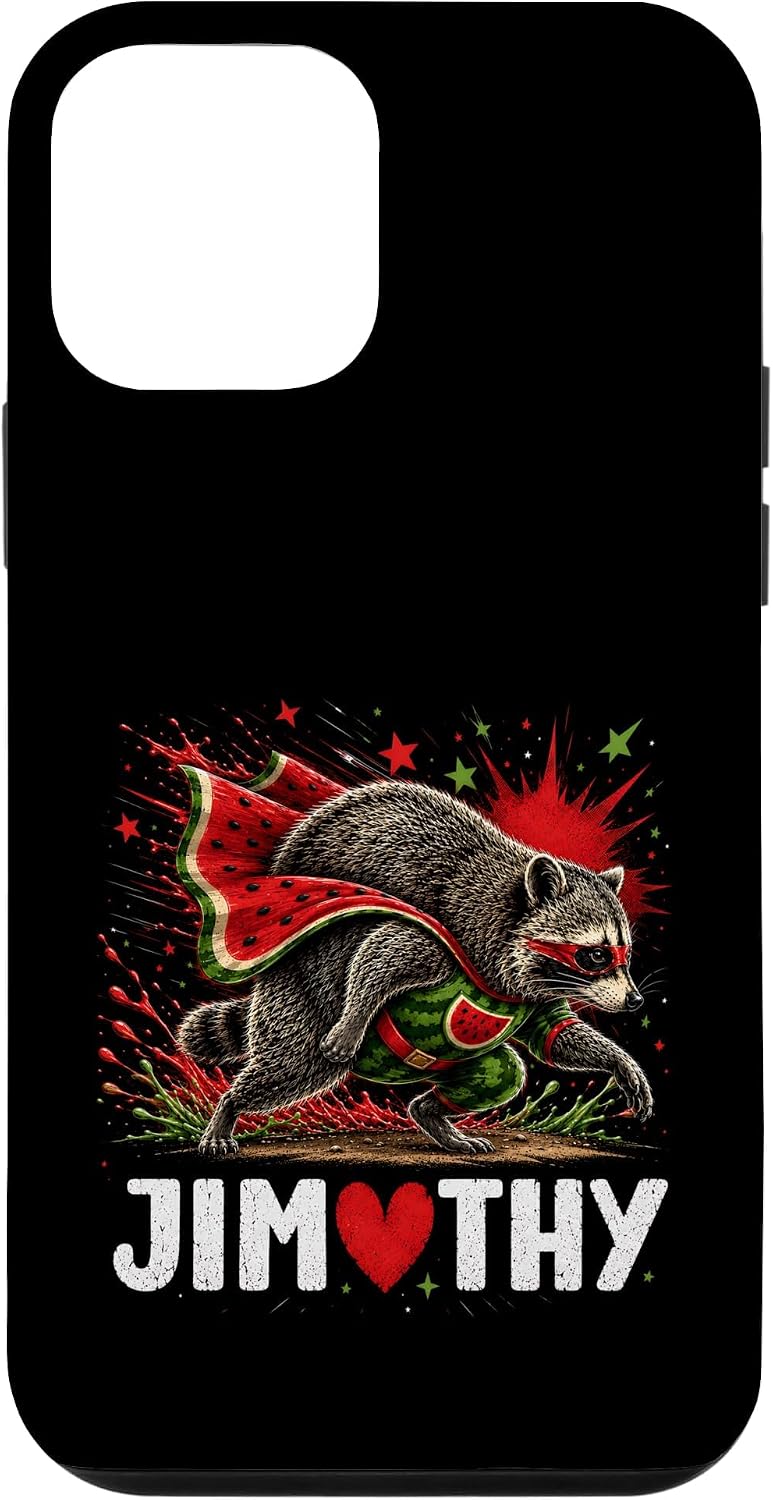 Jimothy Raccoon is My Spirit Animal Raccoon Meme Trash Panda Case for iPhone 12 mini