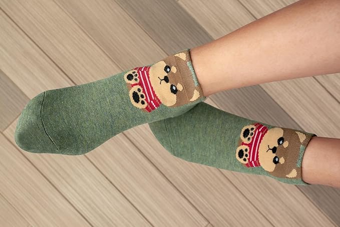 Medias divertidas de gato para mujer miniatura 5