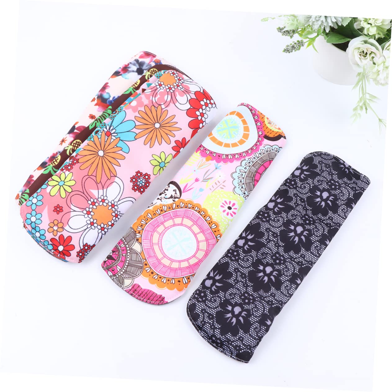 Healvian 8pezzi Assorbenti Donna Igienici Lavabili in Cotone Traspiranti Riutilizzabili Resistenti e Sicuri Ecologici con Design Pratico Facile da Pulire e Piegare per Ciclo Mestruale