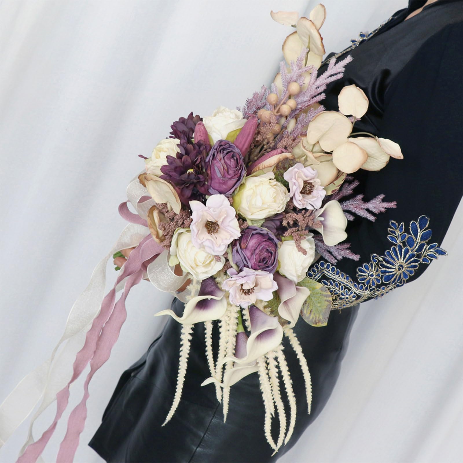 Bouquet de mariage, décoration de fête de mariage, anniversaire, Saint-Valentin, accessoires photo