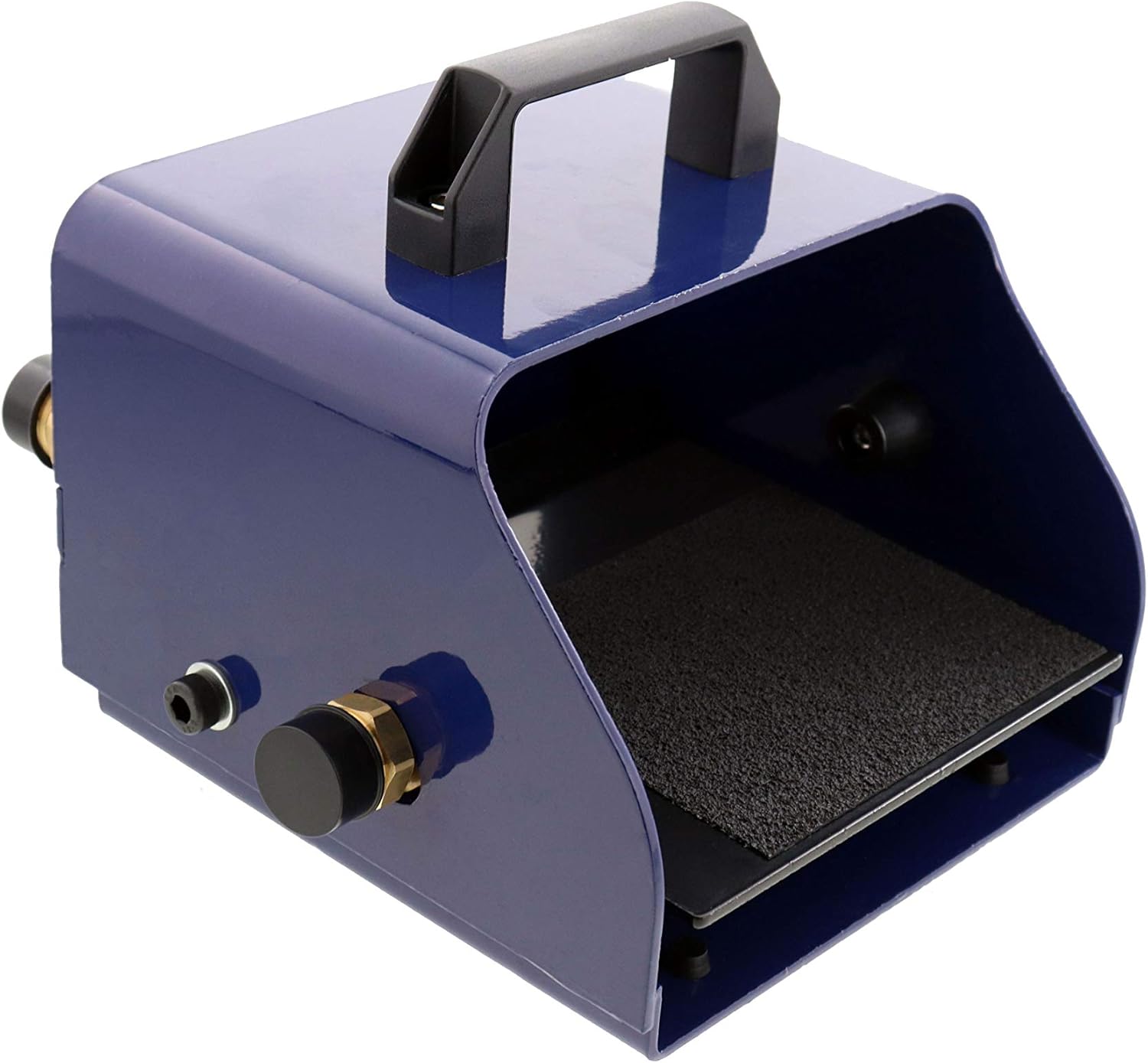 Scheiffer Sewer Jetting Kit - Foot Control Valve Hose Reel 1/4" x 100' Sewer Jetting Hose Button Nose and Rotating Nozzles