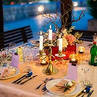 Vista 5 de ZAKVOOR Moldes de vela de 6 agujeros, molde de resina de silicona con forma de cilindro largo para velas perfumadas, yeso, resina de fundición, cera