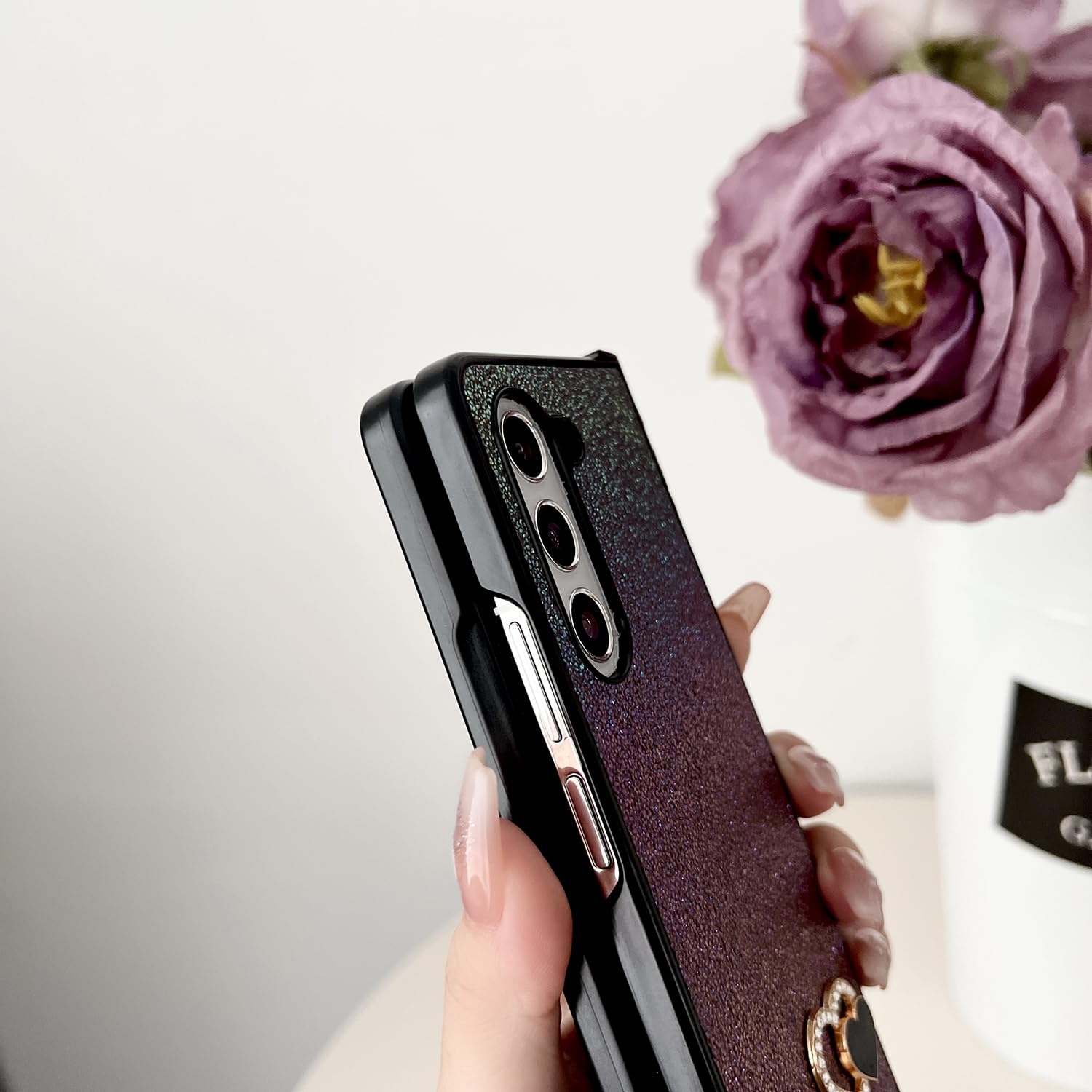 Galaxy Z Fold5 / W24ケース 手帳型 折り畳み 携帯電話 全面 Amazon.co.jp: Galaxy Z Fold5 / W24携帯全面保護ケース 手帳型