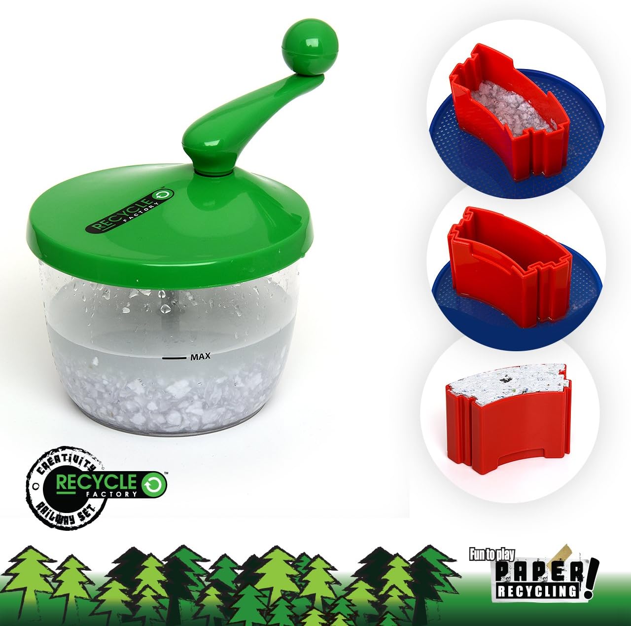 Recycle Factory Train Set