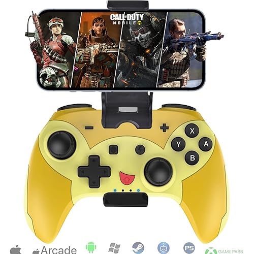 Miniatura 8 de Megadream Wireless Mobile Gaming Controller Gamepad for iPhone/Android/iPad/PC/Switch/PS4/iPad Joystick with Phone Holder, Supported Cloud Game