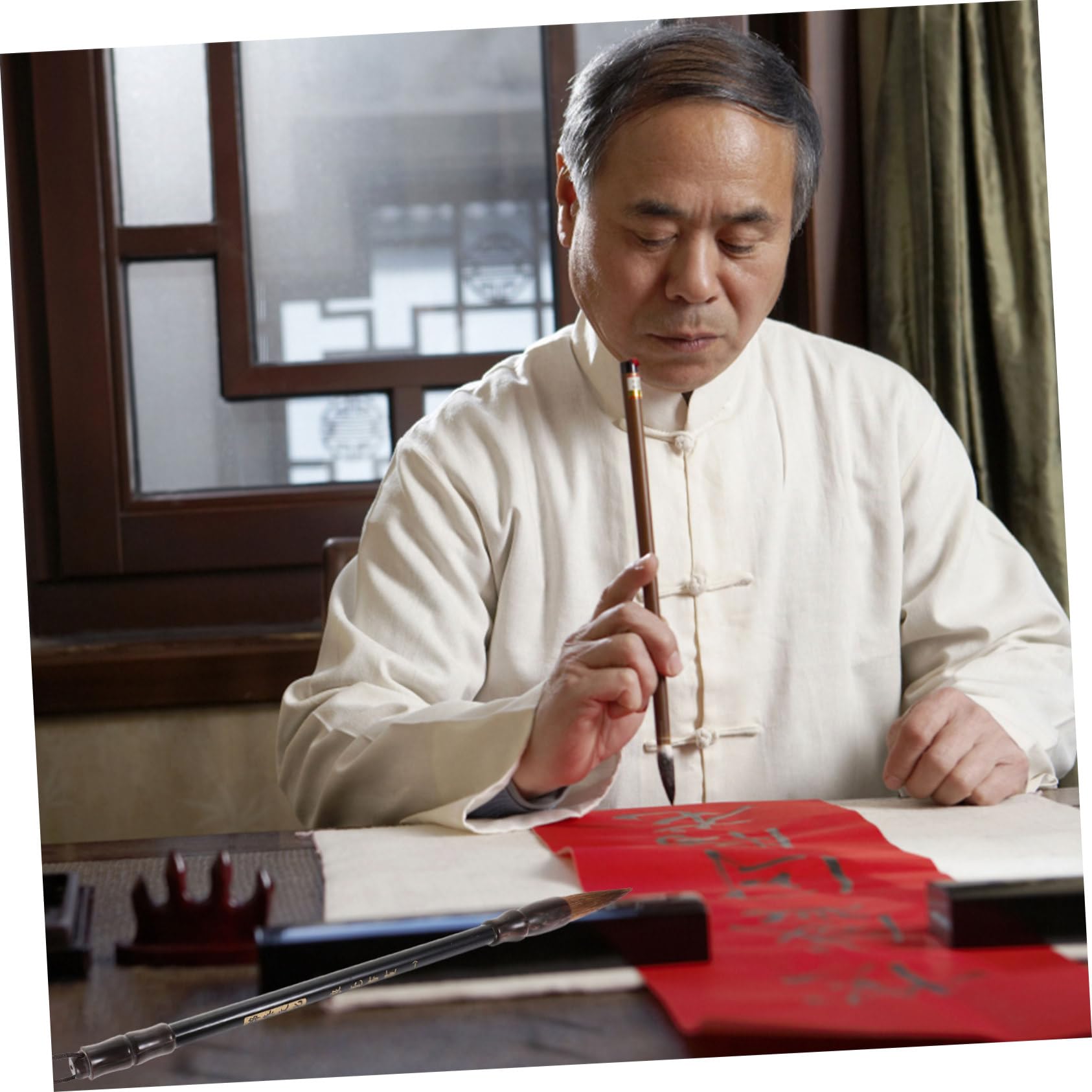 jojofuny 3 Pezzi Pennello Per Scrittura A Mano Pennello Per Calligrafia Per Disegno Calligrafia Cinese Strumenti Per ia E Pittura Cinese Penne A Per