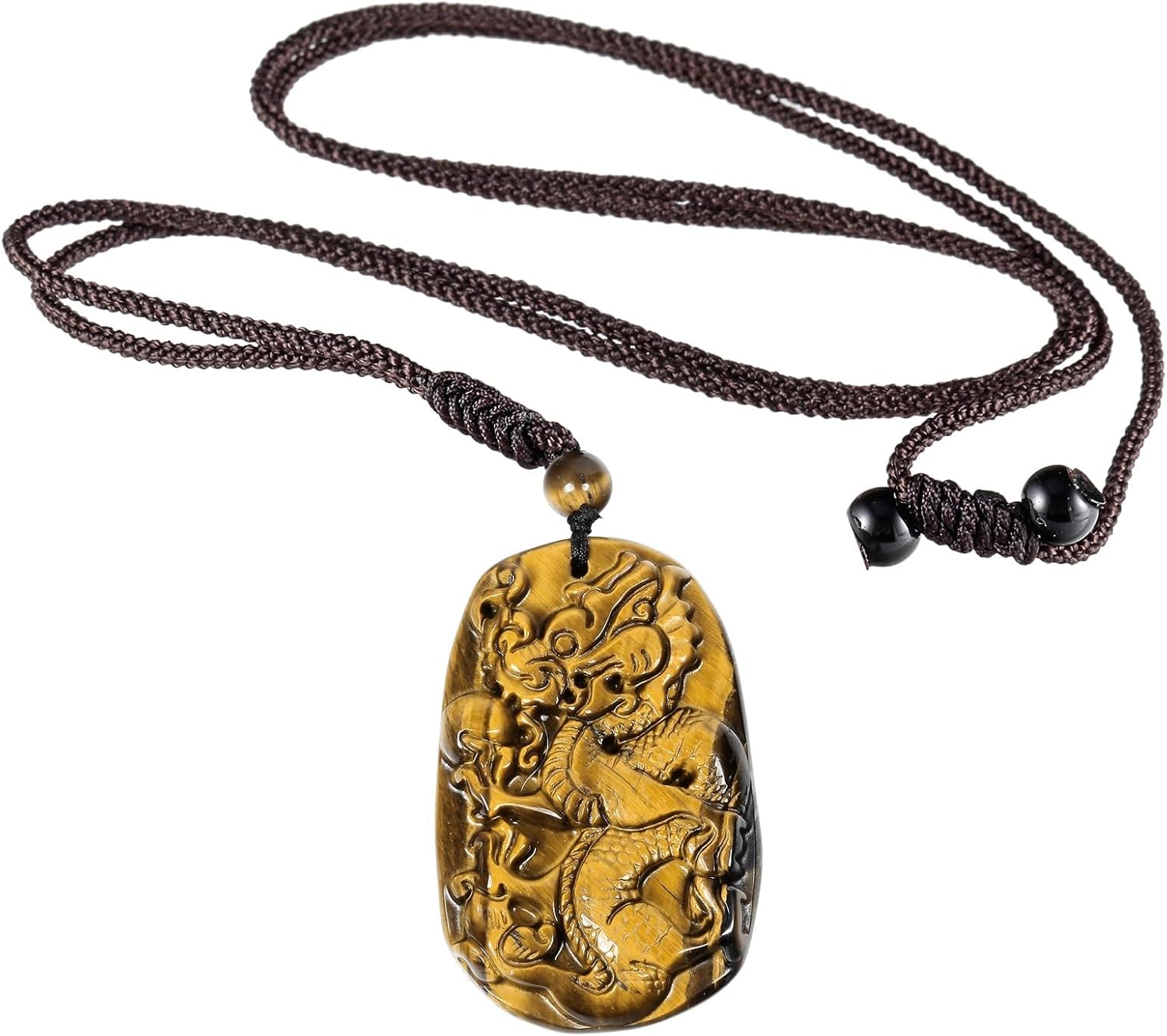 TUMBEELLUWA Crystal Pendant Spirit Animal Totem Necklace Spiritual Protection Jewelry Gift for Men Women - Image 2