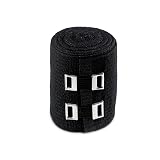 ACE 4 Inch Elastic Bandage with with Clips, Black, Great for Leg, Shoulder and More, 1 Count – view 8