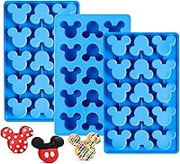 Vista 8 de 2 moldes de chocolate – Molde de silicona para chupete de una sola pieza, tamaño bocado, moldes de chocolate para decoración de pasteles y cupcakes