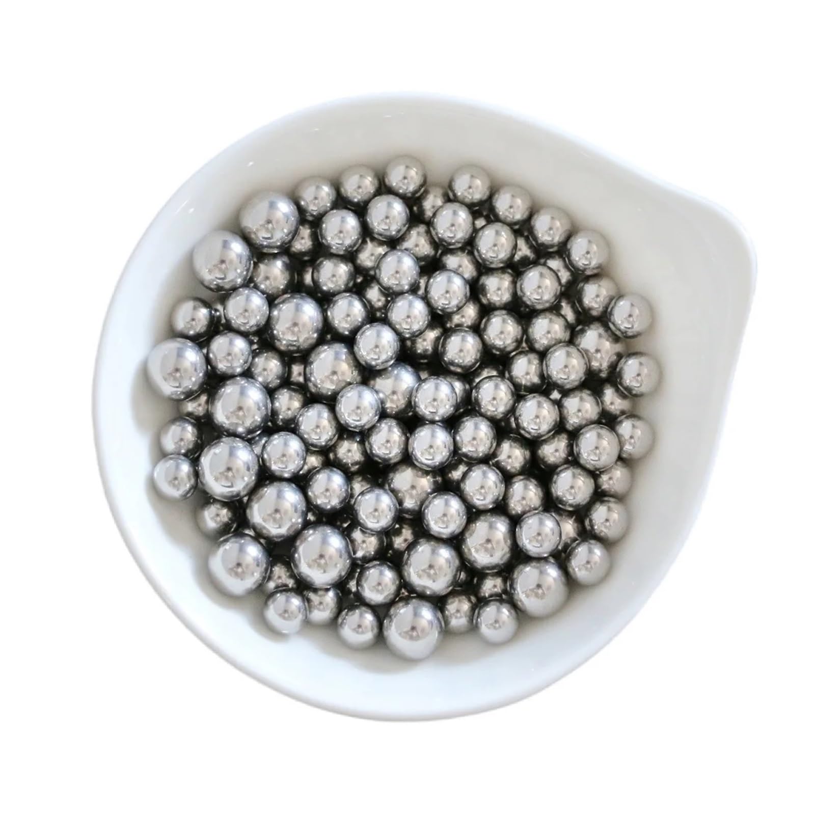 precyzyjne kulki ze stali nierdzewnej 304, Kulki łożyskowe precyzyjne ze stali nierdzewnej AISI 304 G100 5,556 mm-10 mm 50 szt.(500pcs,5.556mm)